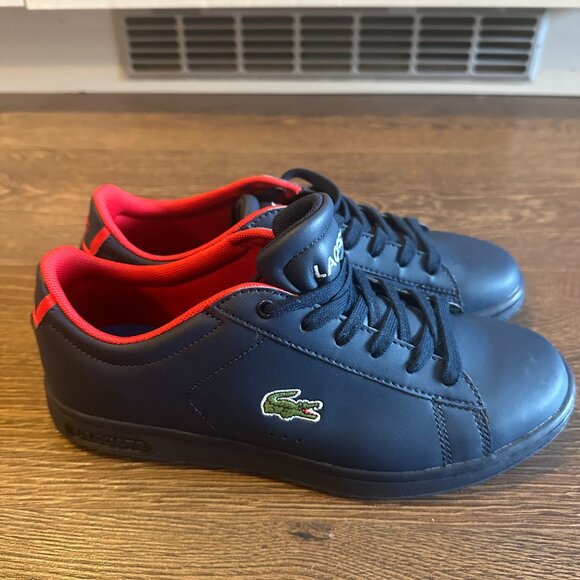 BNWOB Lacoste Blue Carnaby Sneakers - Size 6 - Picture 4 of 8